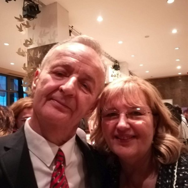 Vlado Rajić, dobitnik Nagrade Grigor Vitez i članica prosudbenog povjerenstva BP, Zagreba 28 travnja 2018